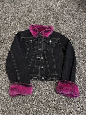 XOXO Jeans vintage denim jacket ****tagged Small** Bratz Y2K cheetah Girls codes